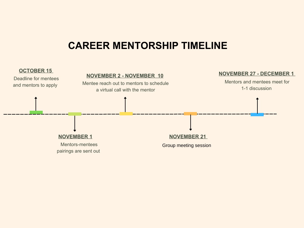 Career Mentorship Timeline